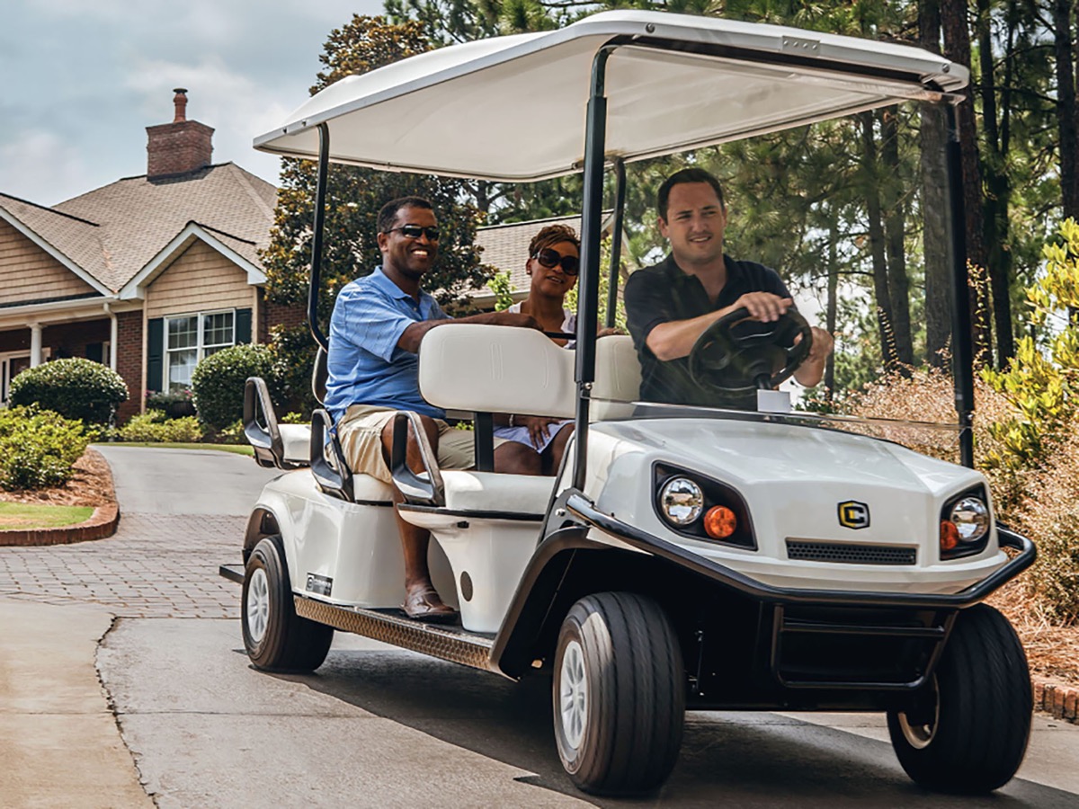 Cushman Shuttle 6 side view